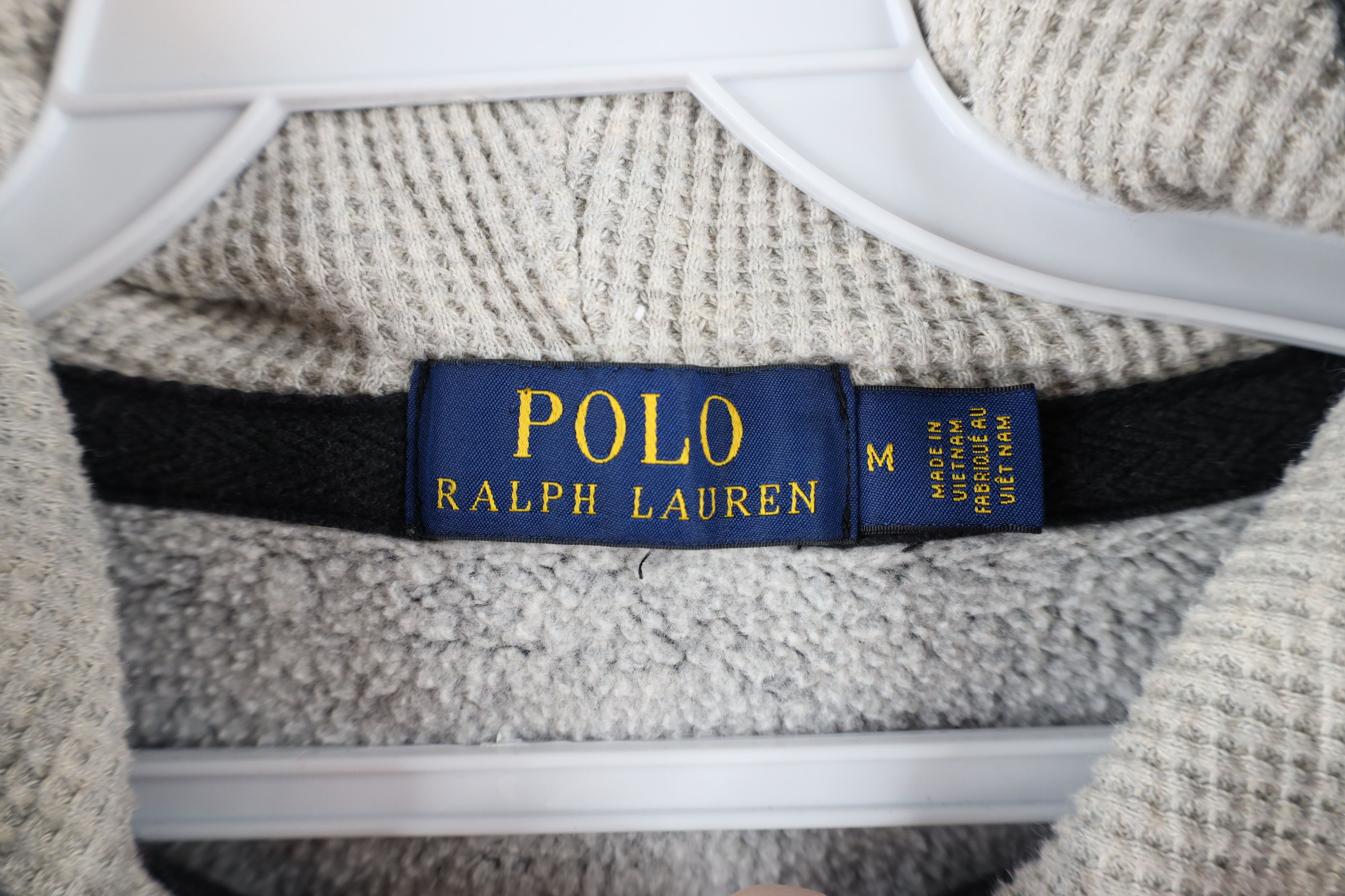 Polo Ralph Lauren Vintage Ralph Lauren Full Zip Hoodie Sweatshirt Gray Size US M / EU 48-50 / 2 - 6 Thumbnail