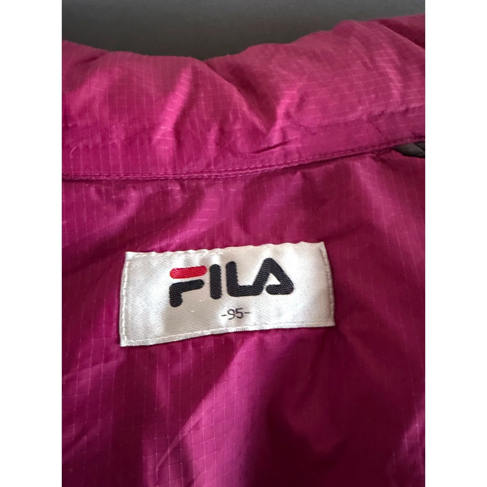 Fila FILA Pink/Grey Puffer Jacket (Tag: 95) – Full Zip Insulated High Collar, Women’s M, Brand FILA, Jacket Size M / US 6-8 / IT 42-44 - 5 Thumbnail