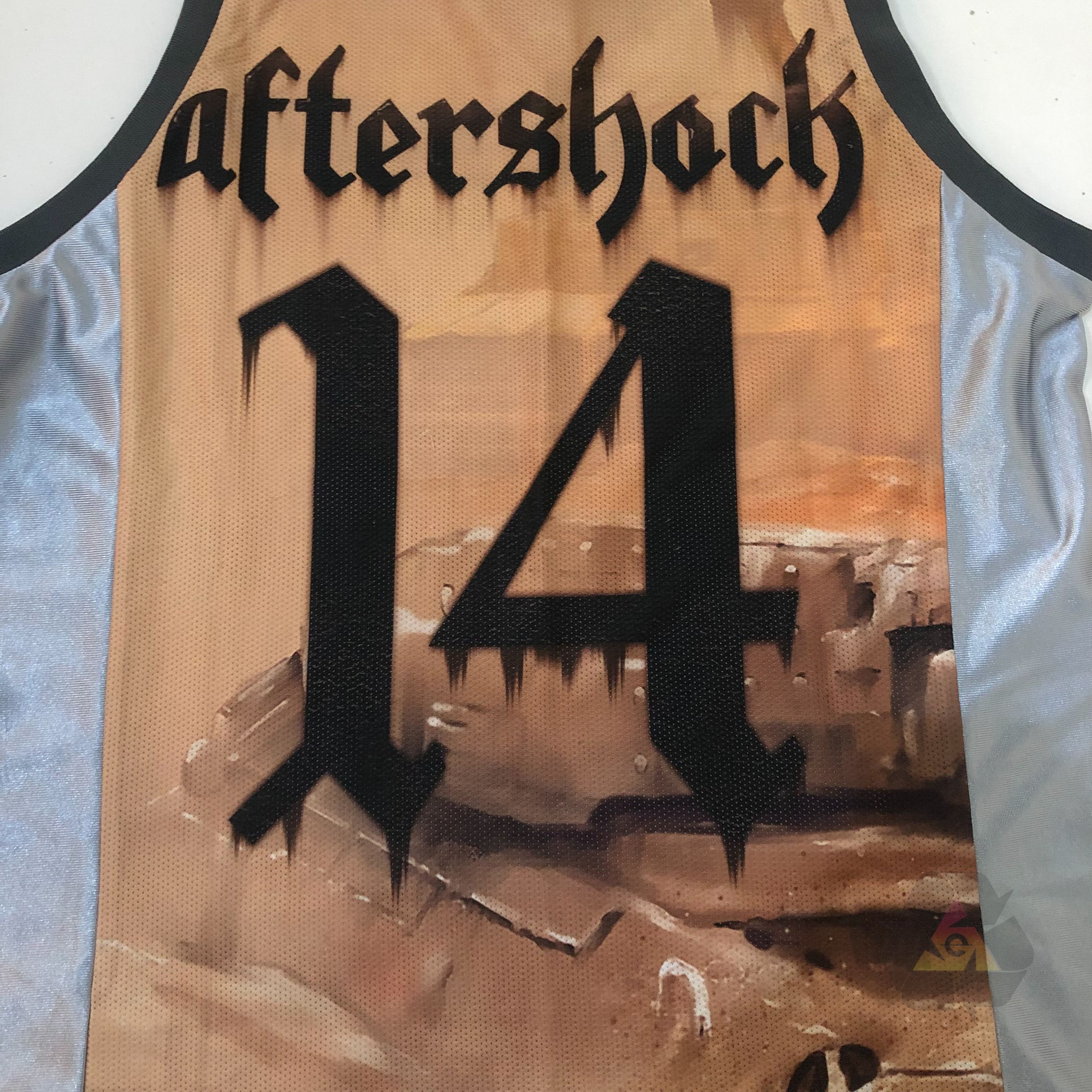 Band Tees Motörhead Our Limited Edition Aftershock Basketball Jersey Size US L / EU 52-54 / 3 - 11 Thumbnail