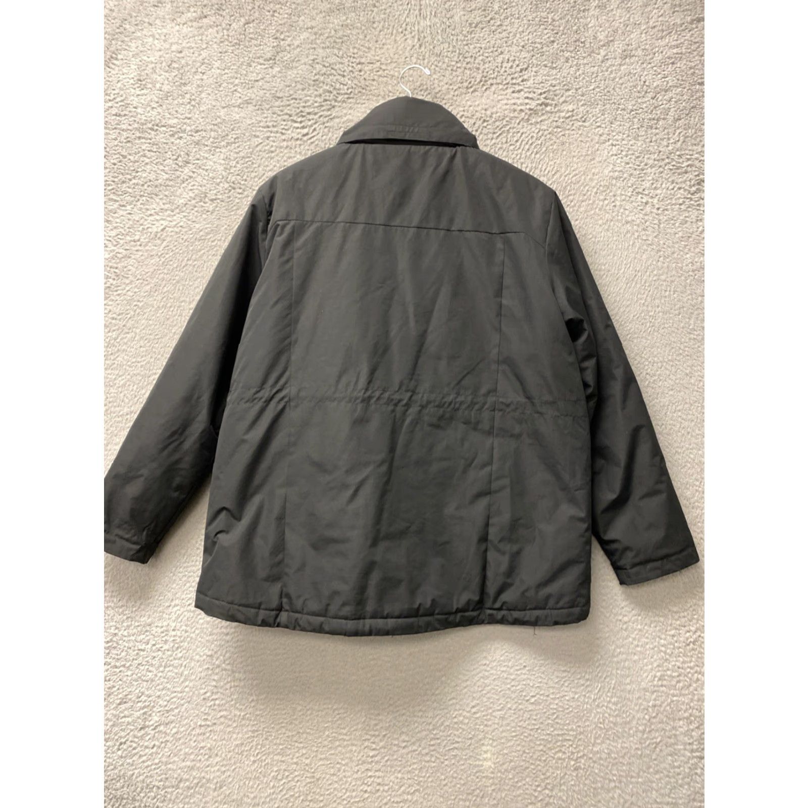 Vintage ADDHEAT Heated Jacket Men L Black Winter NO BATTERY Jacket Mens Lined Polyester Solid NO BATTERY Size US L / EU 52-54 / 3 - 6 Thumbnail