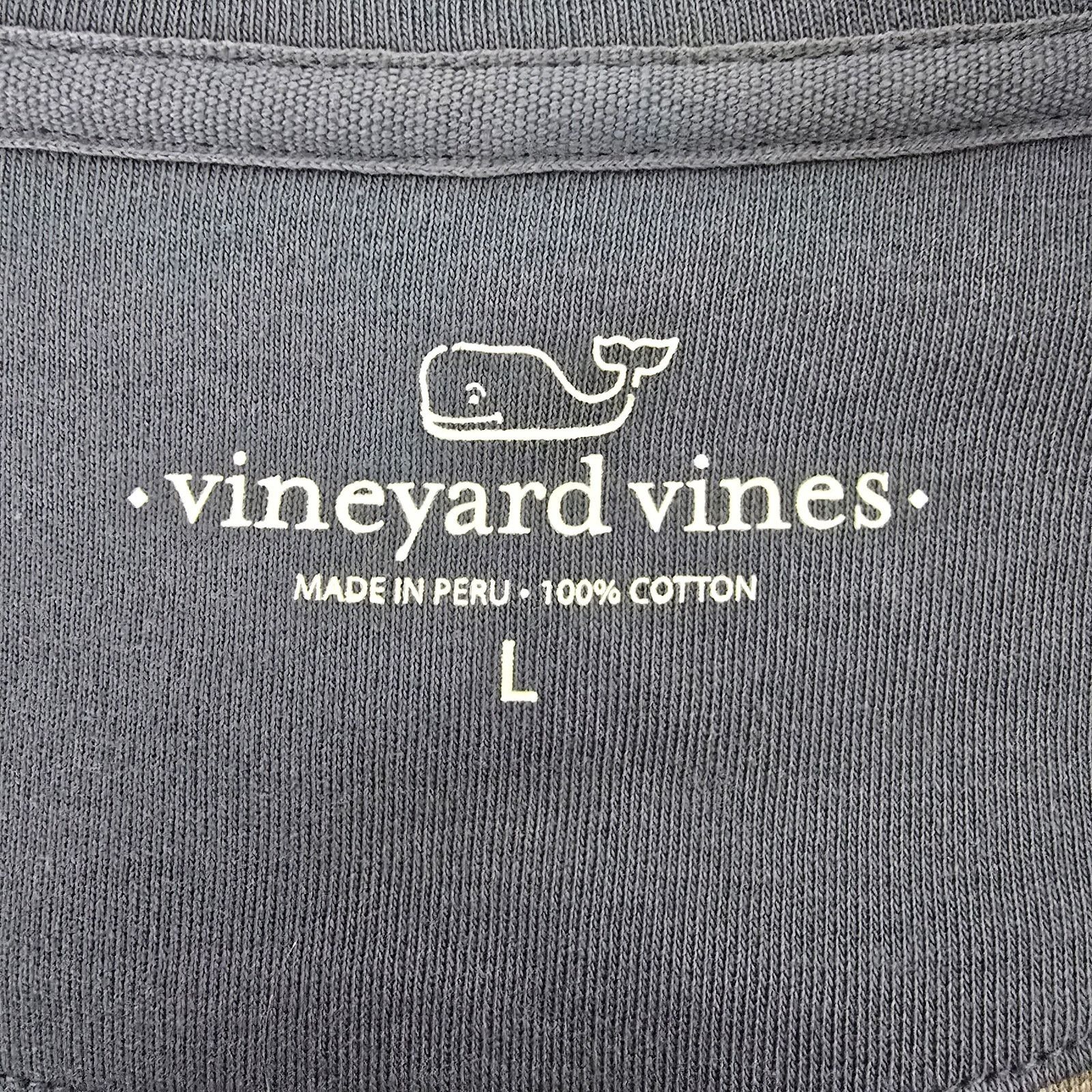 Vineyard Vines VINEYARD VINES Saltwater 1/4 Quarter Zip Sweater L Striped Size US L / EU 52-54 / 3 - 10 Thumbnail