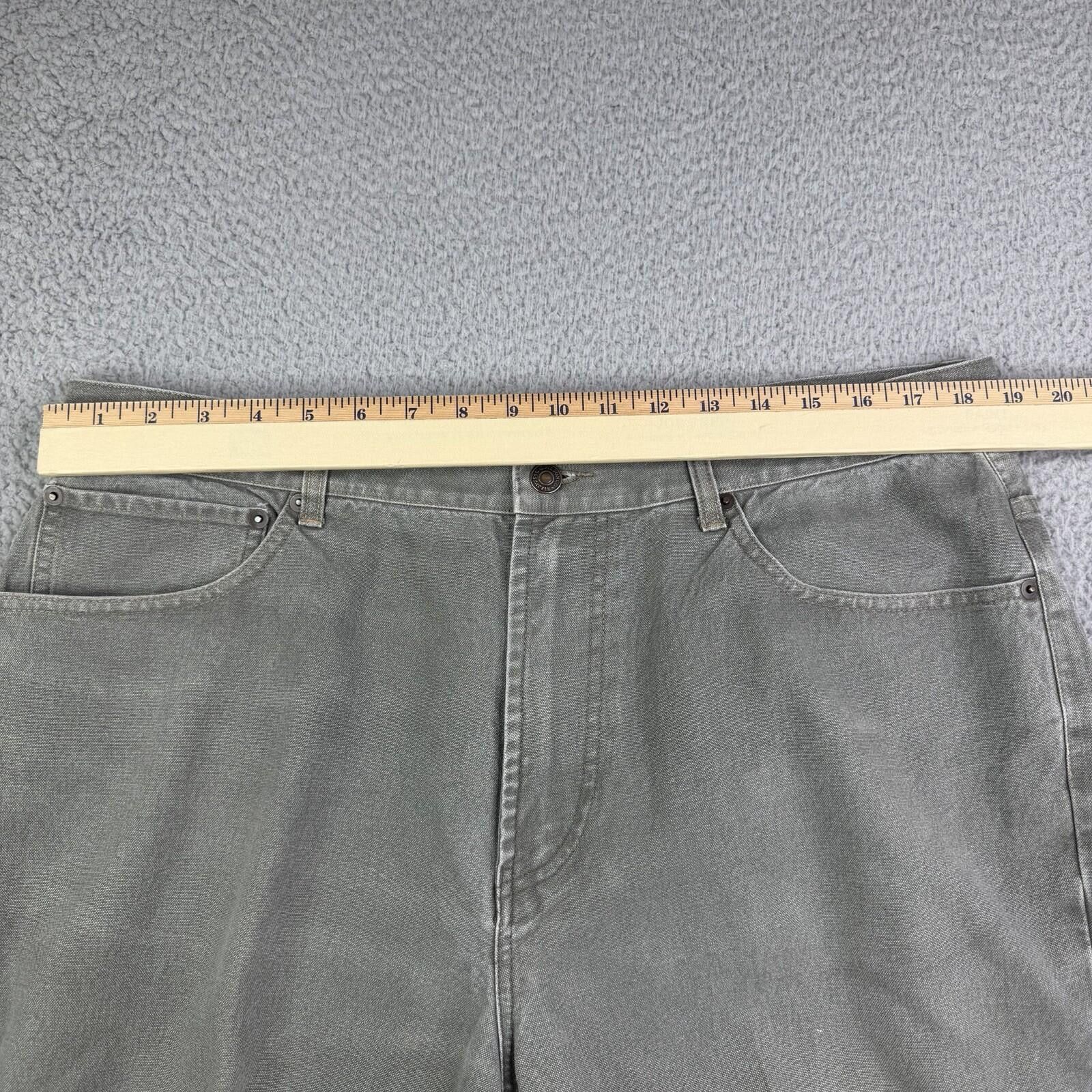 Filson CC Filson Cotton Denim Gray Jeans Men's 38x31 Relaxed Fit Size US 38 / EU 54 - 4 Thumbnail