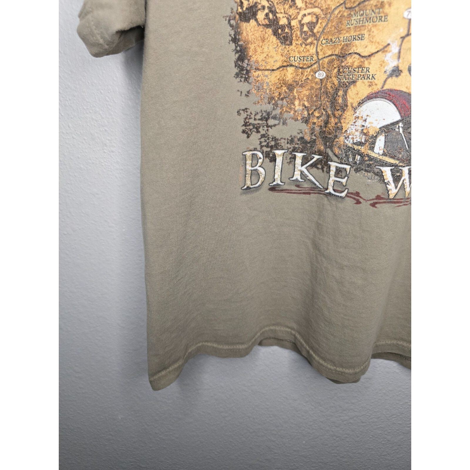 Delta Sturgis 2007 Shirt Bike Week Brown Motorcycle Tee XL Size US L / EU 52-54 / 3 - 7 Thumbnail