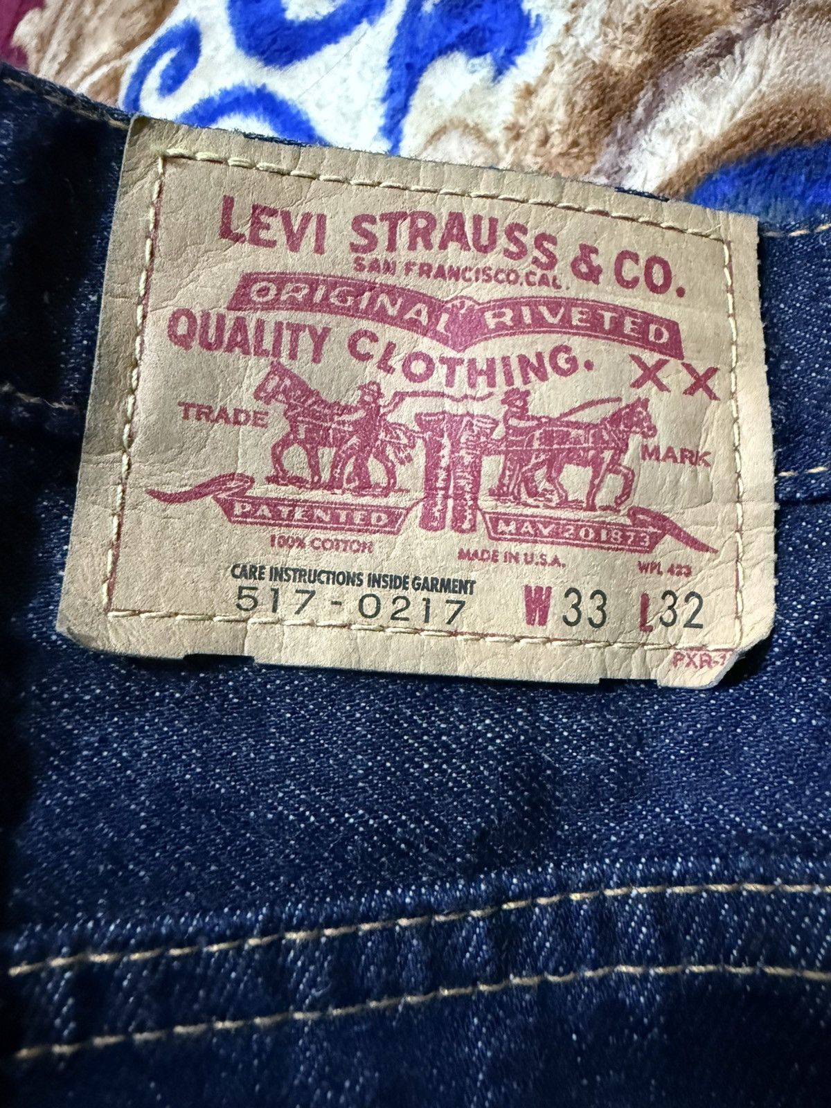 Levi's Levis Big E 517 Flair Cut vintage Size US 32 / EU 48 - 4 Thumbnail
