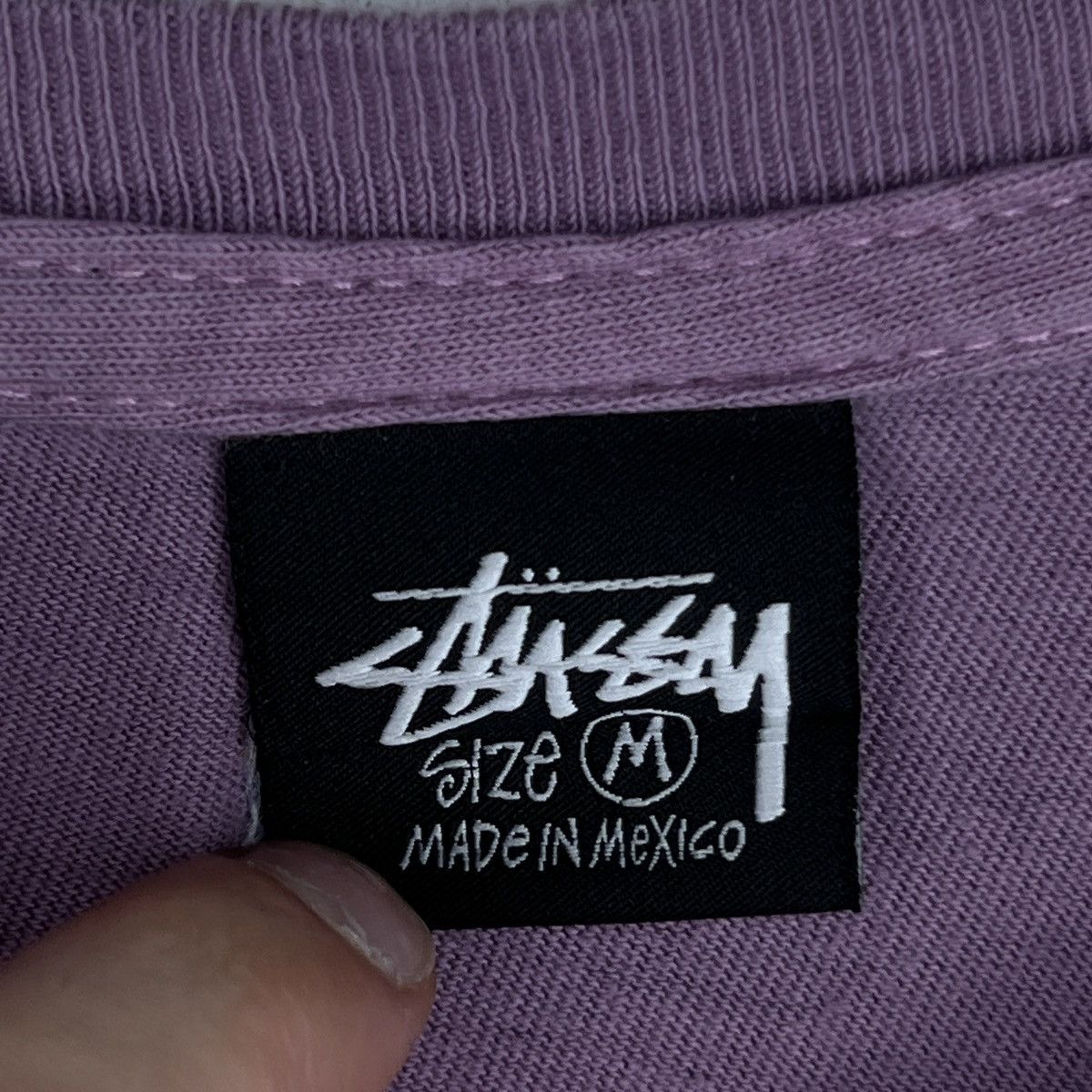 Stussy Vintage Stussy International Tshirt Tee Big Logo Purple Size US M / EU 48-50 / 2 - 6 Thumbnail