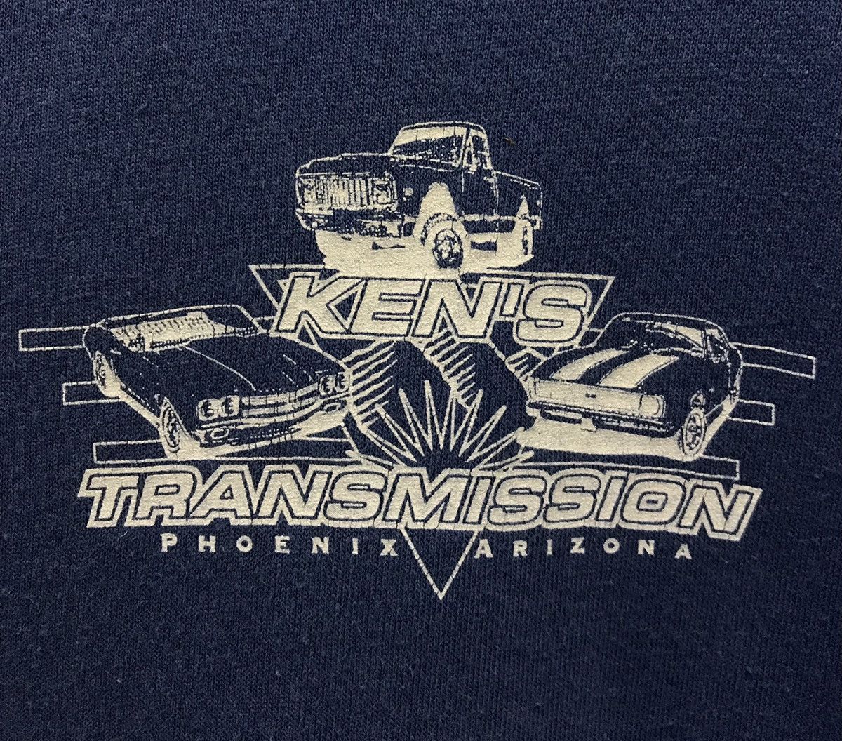 Stussy × Vintage Vintage Stussy Ken’s Transmission Made In Usa Shirt Size US L / EU 52-54 / 3 - 4 Thumbnail