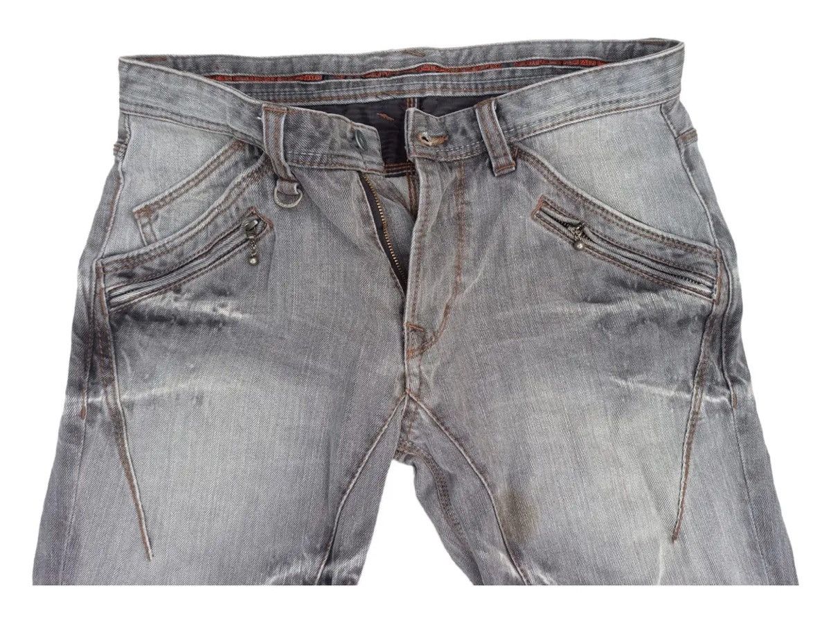 Nicole Club Nicole Club For Men Camo Cuff Zip Pocket Denim Shorts Size US 32 / EU 48 - 6 Thumbnail