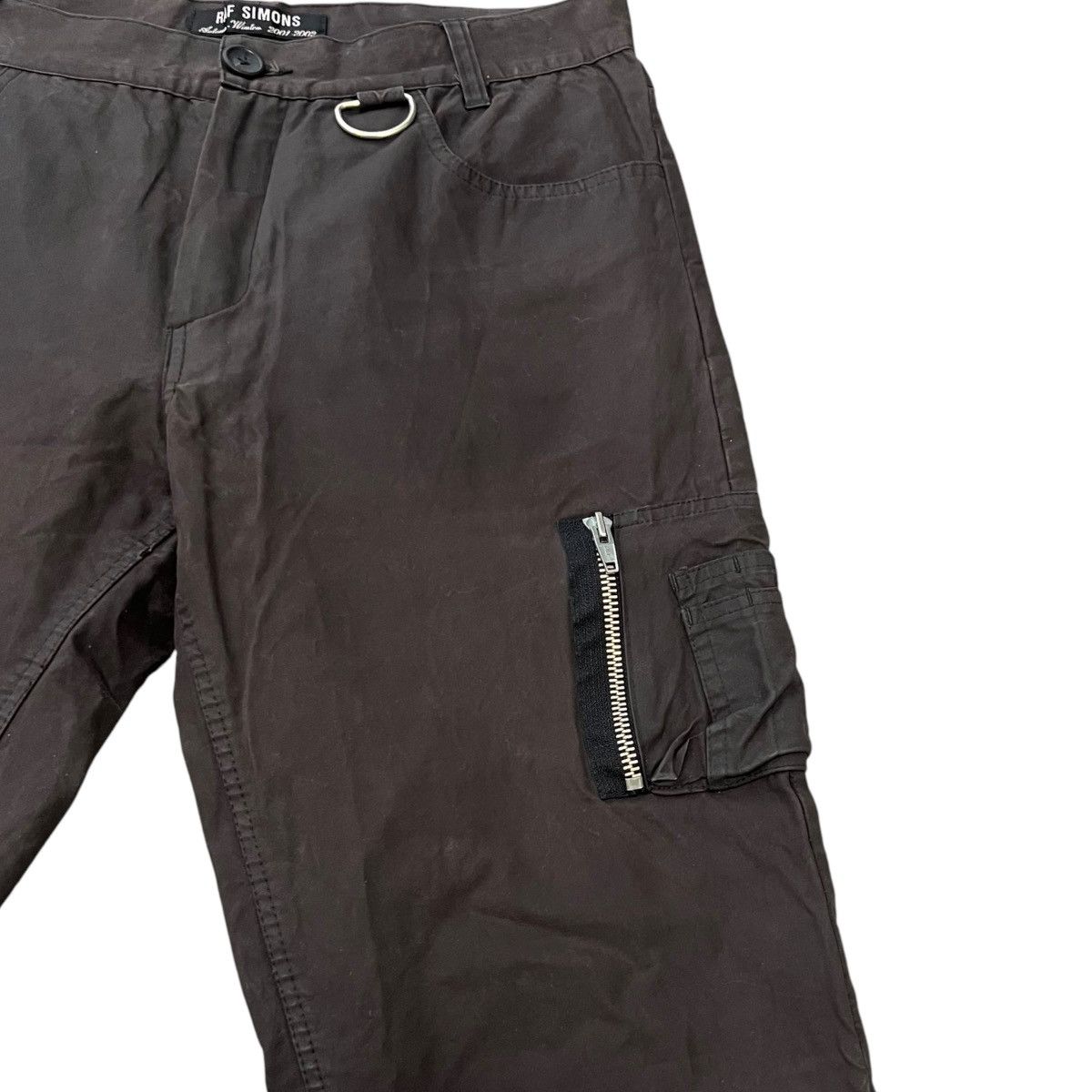 Raf Simons RAF SIMONS 2001-2002AW MA-1 Pocket Cargo Cotton Pants Size US 44 / EU 60 - 4 Thumbnail