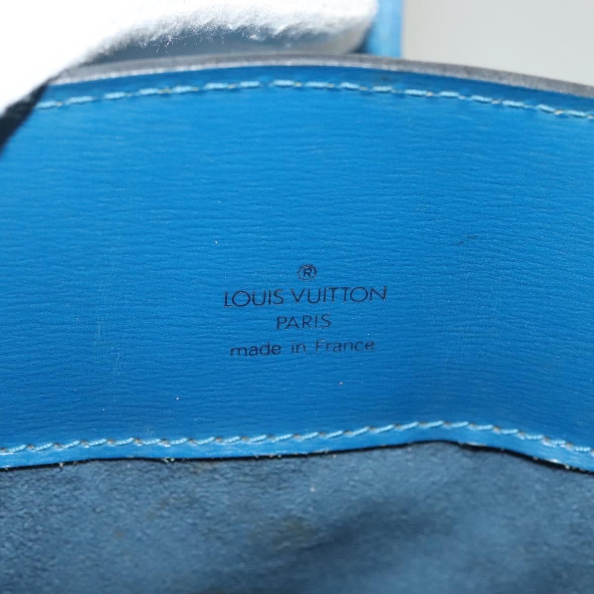 Louis Vuitton LOUIS VUITTON Epi Cluny Shoulder Bag Blue M52255 Size ONE SIZE - 15 Thumbnail