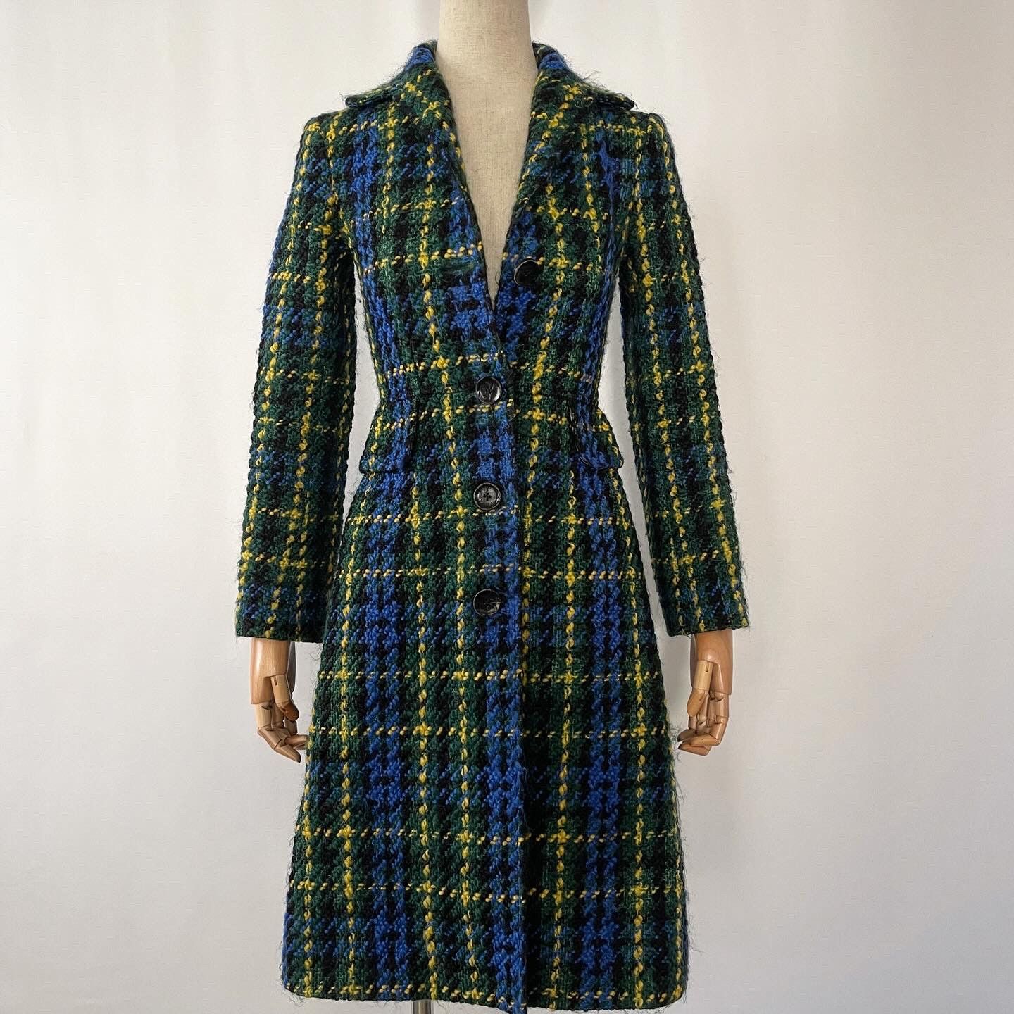 image of Dolce Gabbana Tweed Coat Size 40, Women's