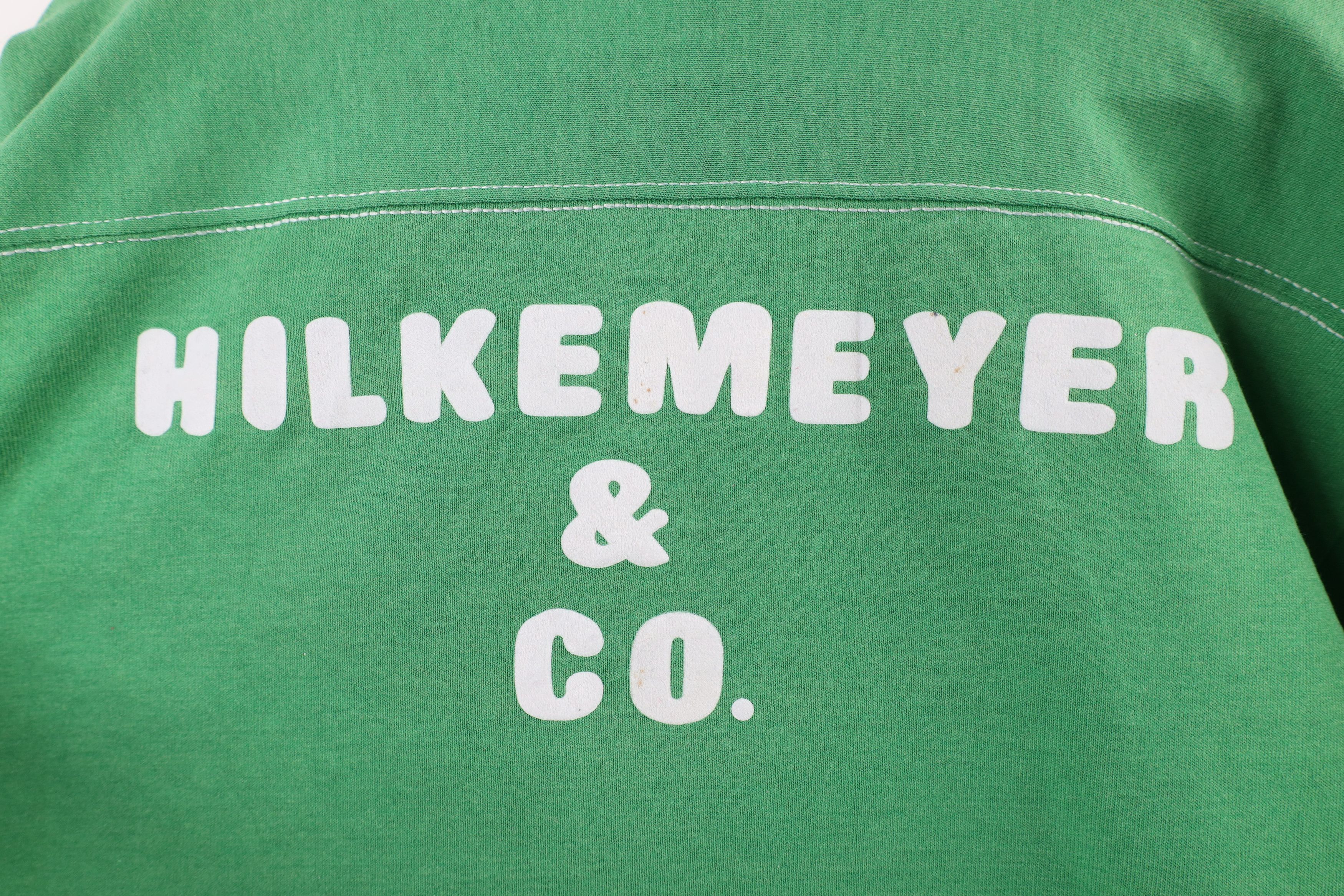 Vintage Vintage 70s Streetwear Short Sleeve Ringer T-Shirt Green USA Size US L / EU 52-54 / 3 - 7 Thumbnail