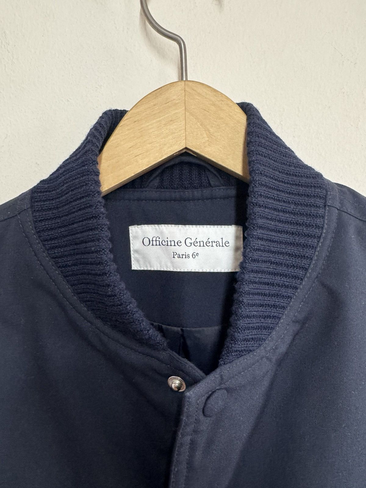 Officine Generale Officine Generale Mathis Water Repellent Bomber Jacket Size US S / EU 44-46 / 1 - 3 Thumbnail