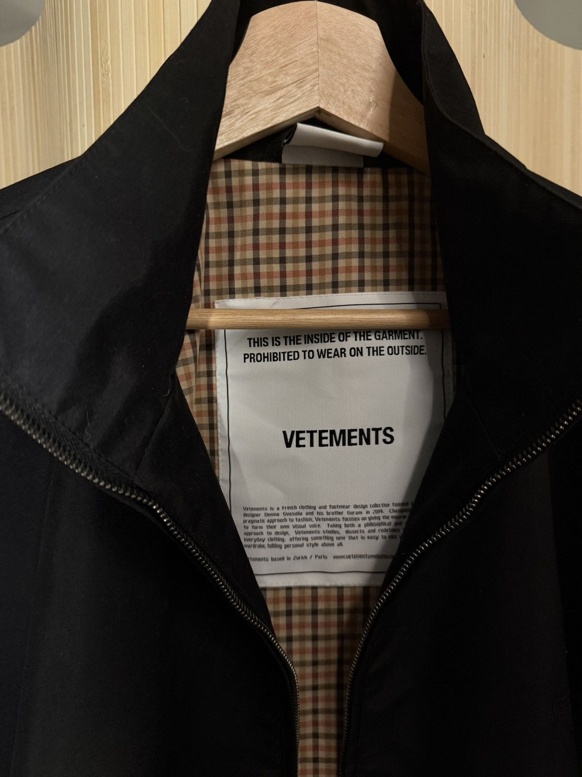 Vetements Vetements AW18 Angel Windbreaker Jacket Size US S / EU 44-46 / 1 - 6 Thumbnail