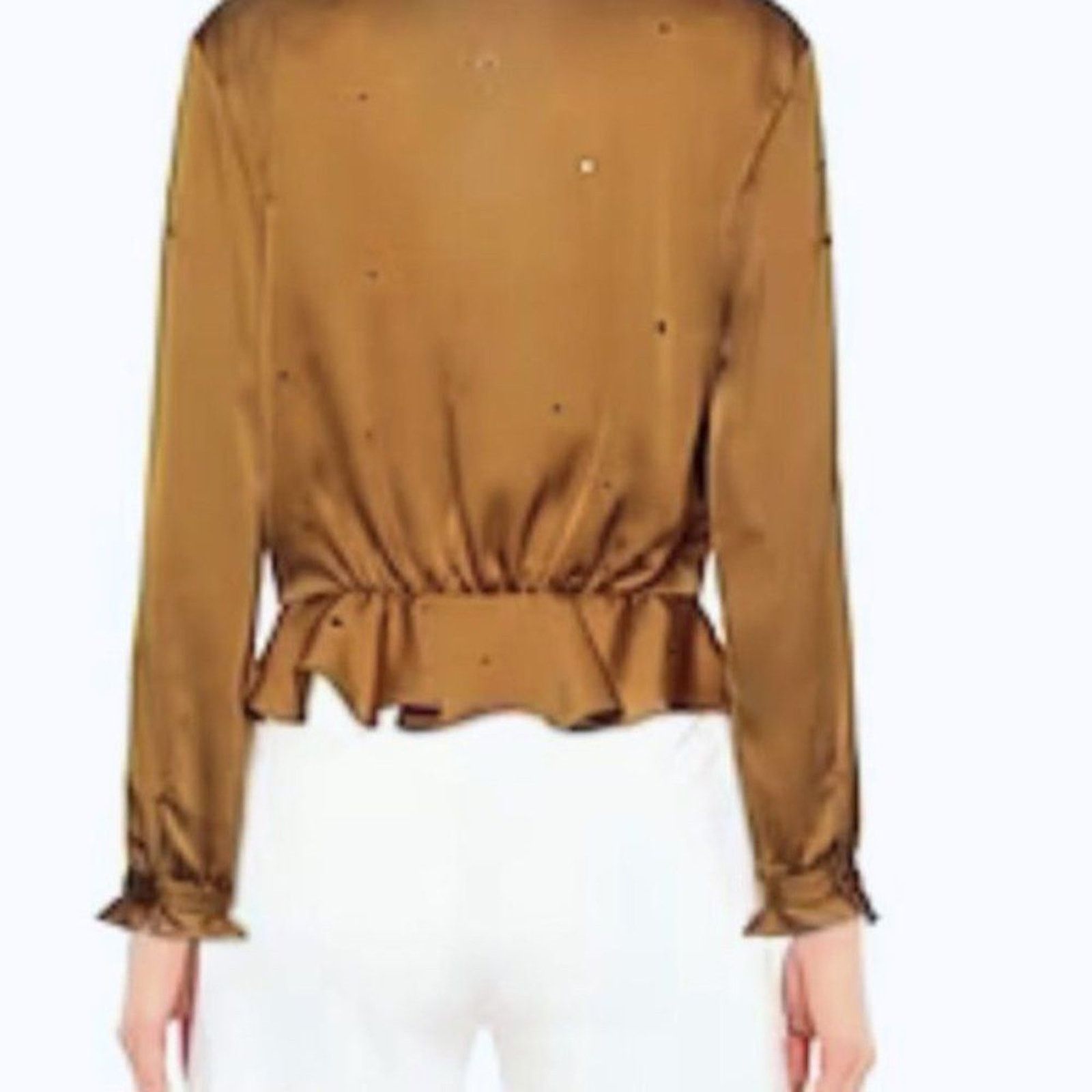 For Love & Lemons For Love and Lemons twinkle top camel L Size L / US 10 / IT 46 - 2 Thumbnail