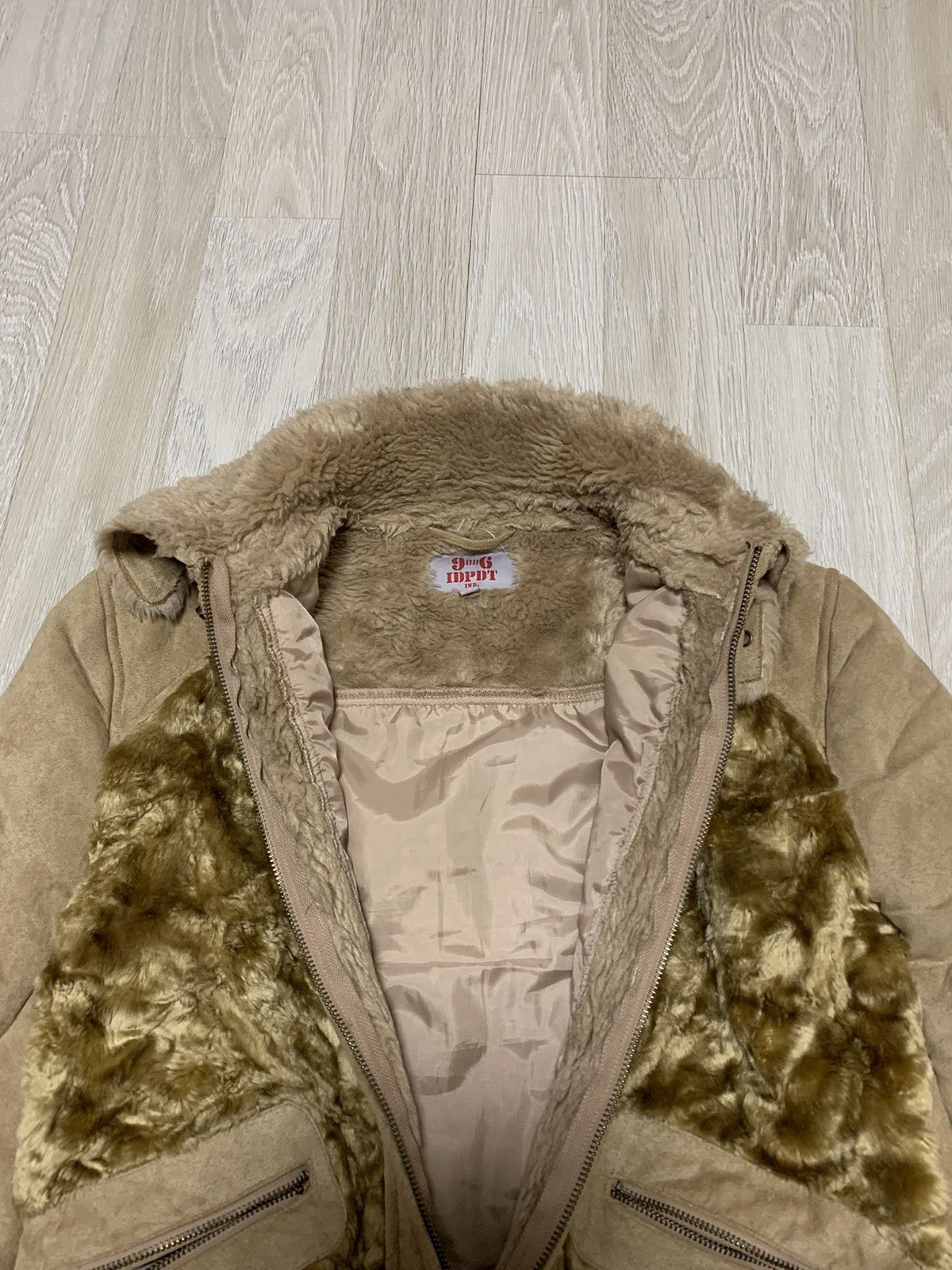 20471120 × Jean Paul Gaultier × Vintage Vintage faux fur jacket Size M / US 6-8 / IT 42-44 - 6 Thumbnail