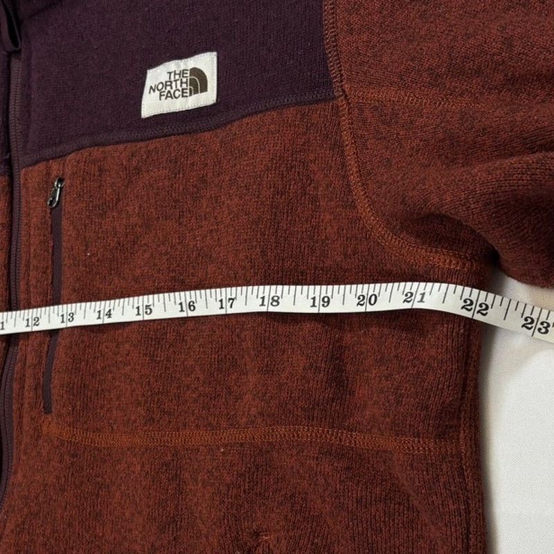 The North Face The North Face Full Zip Fleece Jacket Purple Brown Gorpcore Size US L / EU 52-54 / 3 - 6 Thumbnail