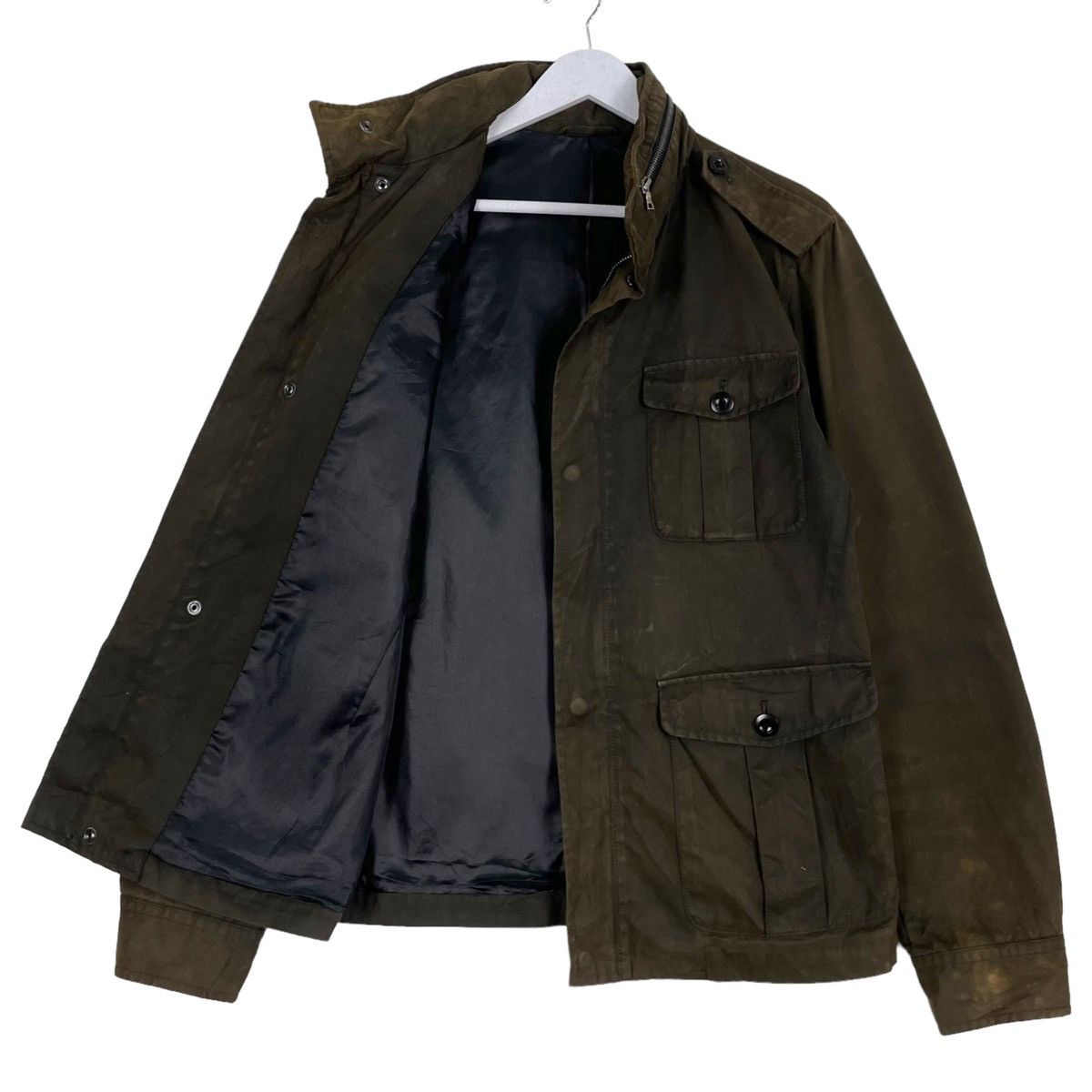 Designer × Paul Smith 💥PAUL SMITH WAXED HUNTING CHORE JACKET Size US M / EU 48-50 / 2 - 6 Thumbnail