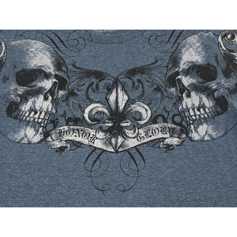 Helix Size S | HELIX Graphic Ghost Skull Short Sleeve Tee T-Shirt Size US S / EU 44-46 / 1 - 3 Thumbnail