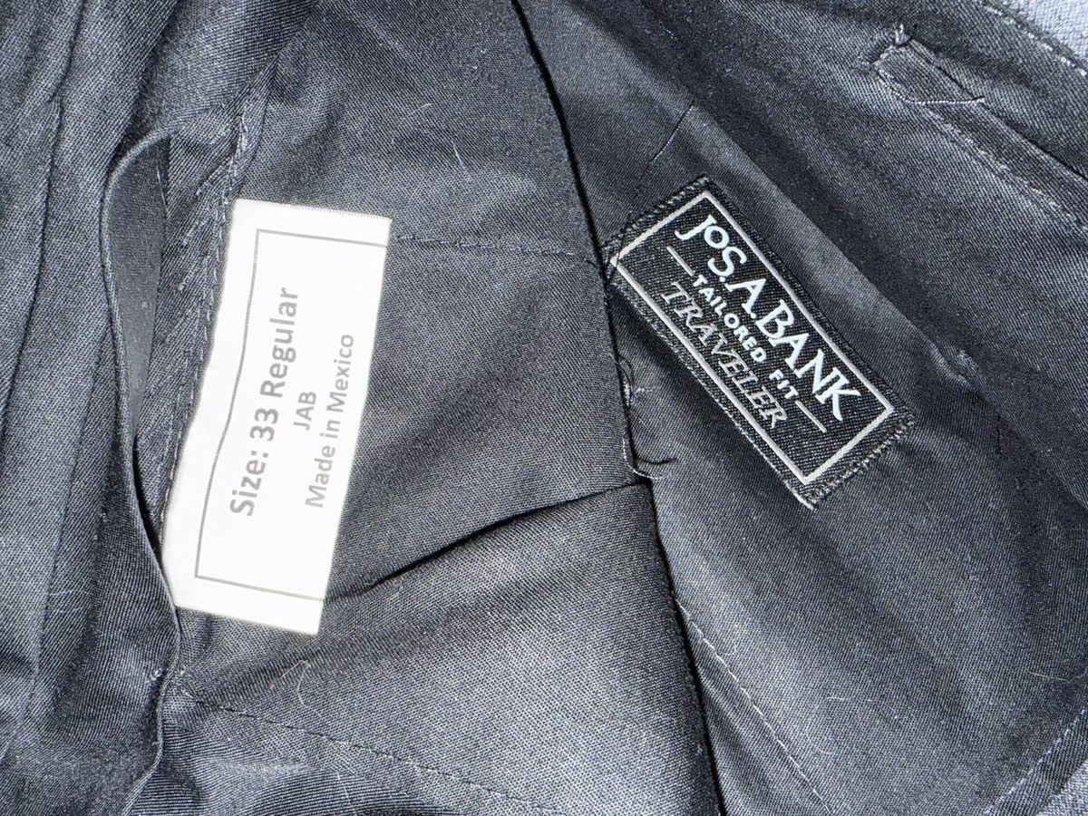 Jos. A. Bank Joseph A. Bank Traveler Tailored Pleated Pant Trouser Sz 33R Size US 33 - 4 Thumbnail