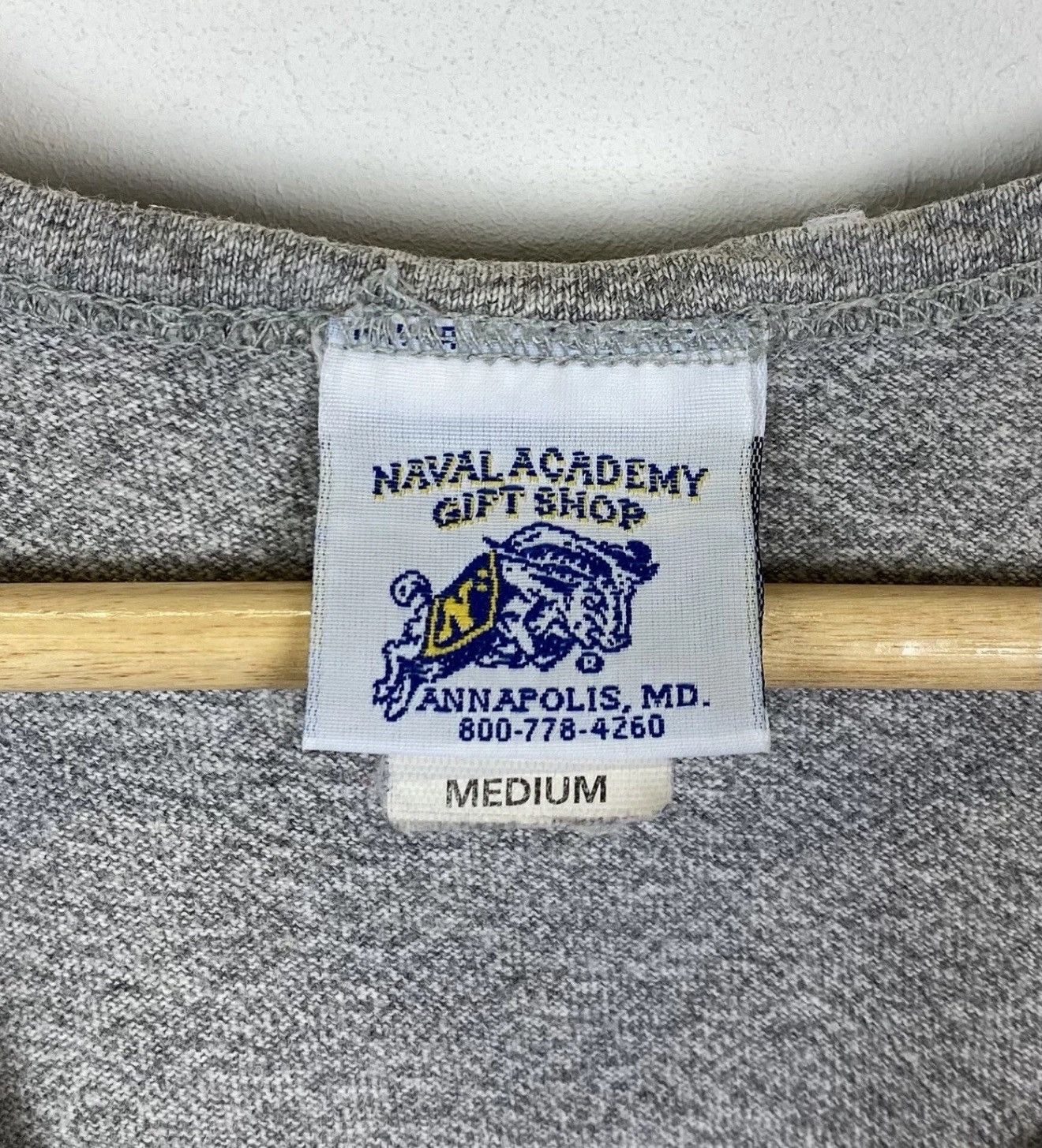 Other Vintage Navy Cotton Exchange Naval Academy Gift Shop Tank Size US M / EU 48-50 / 2 - 5 Thumbnail