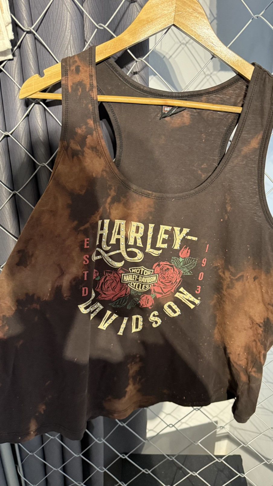 Harley Davidson HARLEY DAVIDSON SPARKLES BEADS SINGLET TER Size US XXL / EU 58 / 5 - 3 Thumbnail