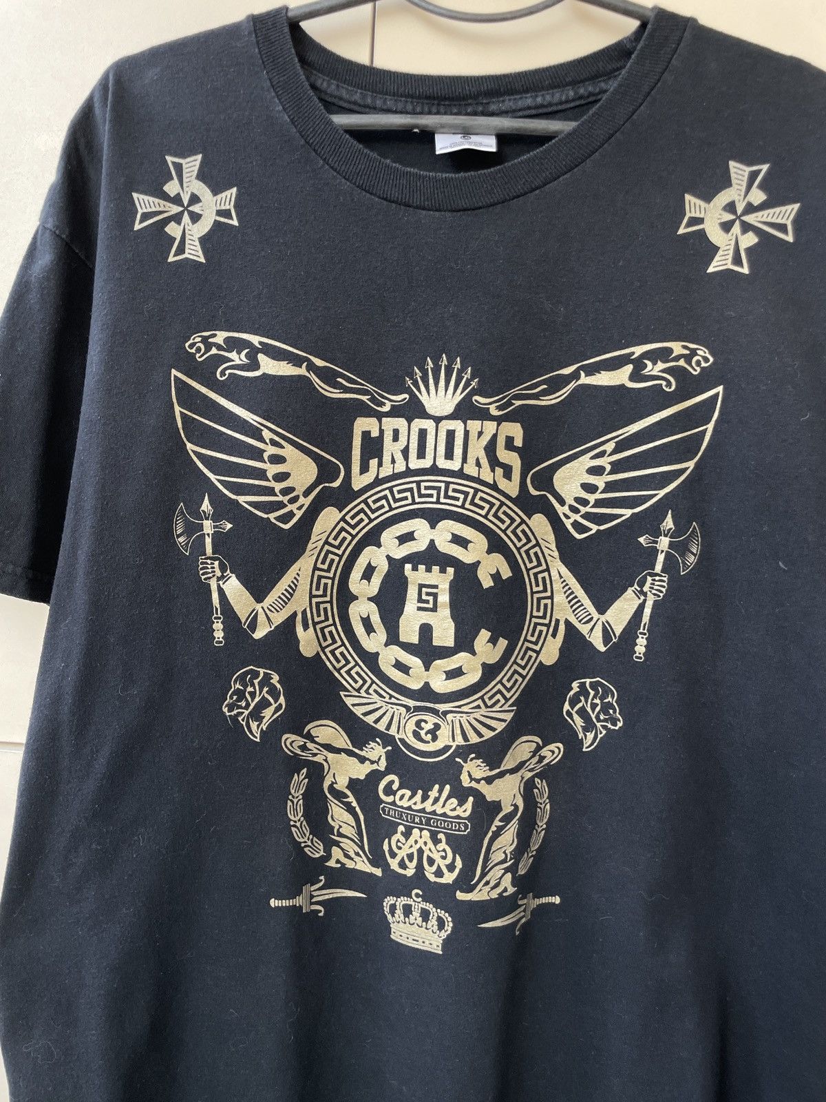 Crooks & Castles Crooks & Castles T Shirt Tee Size US L / EU 52-54 / 3 - 2 Thumbnail