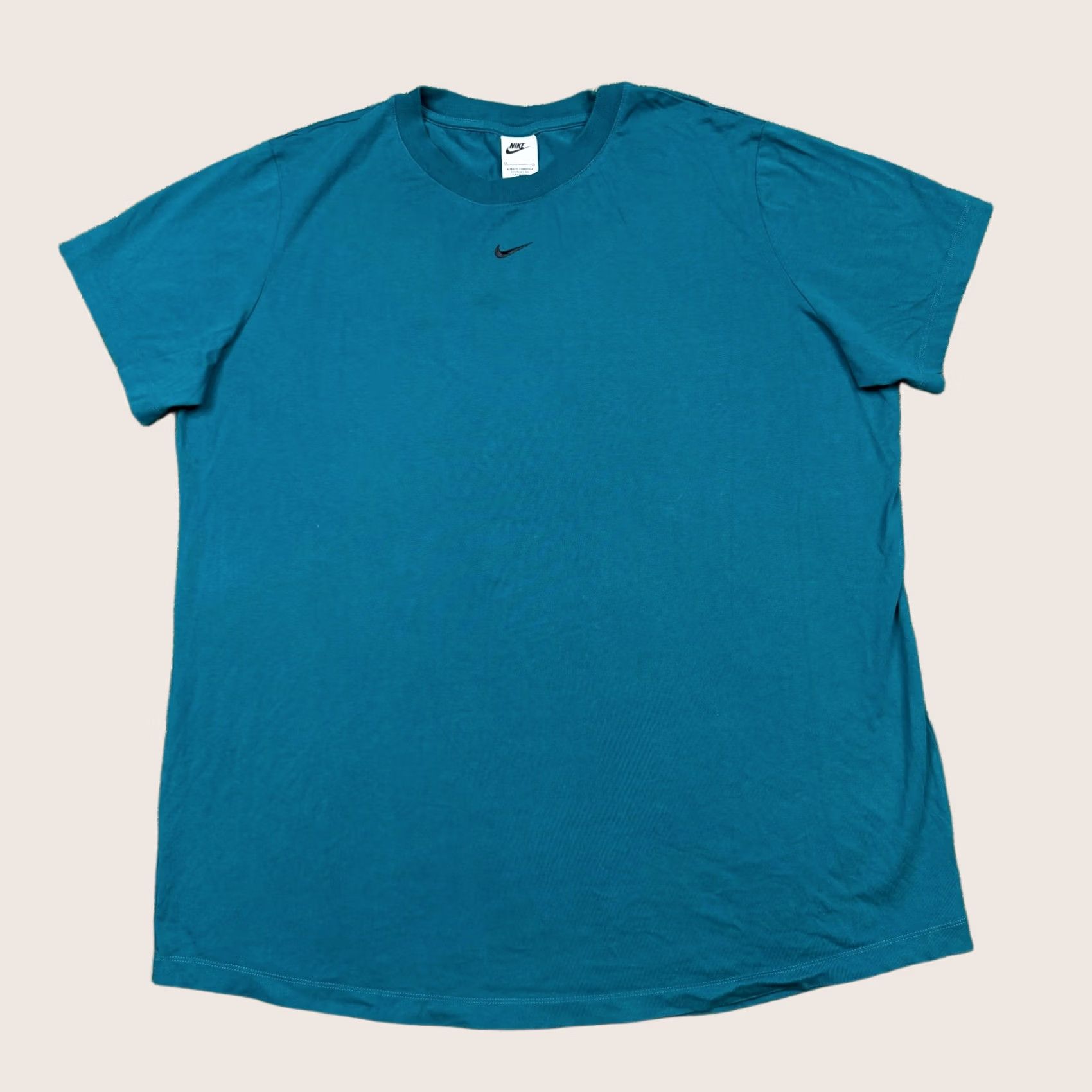 Nike Nike Dri-FIT T Shirt Women's 1X Blue Short Sleeve Running Plus Shirt Size XL / US 12-14 / IT 48-50 - 1 Thumbnail