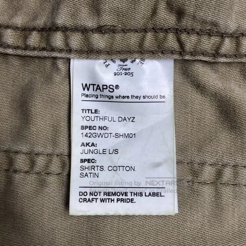 Wtaps Wtaps Floral Four-Pocket Shirt Size US S / EU 44-46 / 1 - 7 Thumbnail