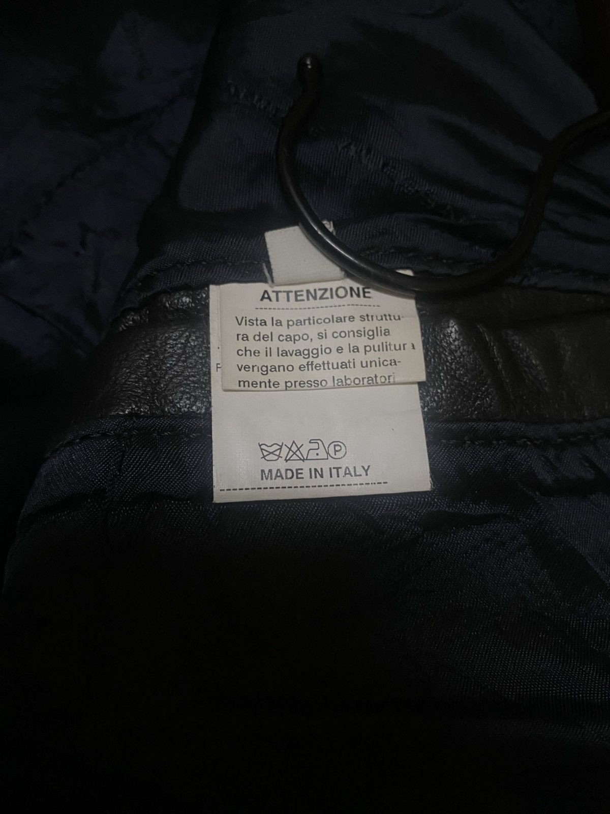 Daniele Alessandrini Danielle Alessandrini Side Pleated Bikers Leather Jacket Size US M / EU 48-50 / 2 - 12 Thumbnail