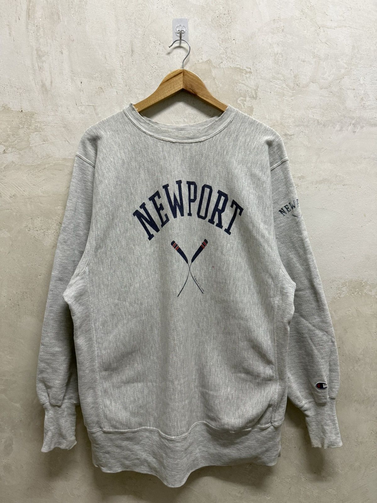 Champion Vintage 80s Champion Reverse Weave Newport Rowing Size US XL / EU 56 / 4 - 1 Thumbnail