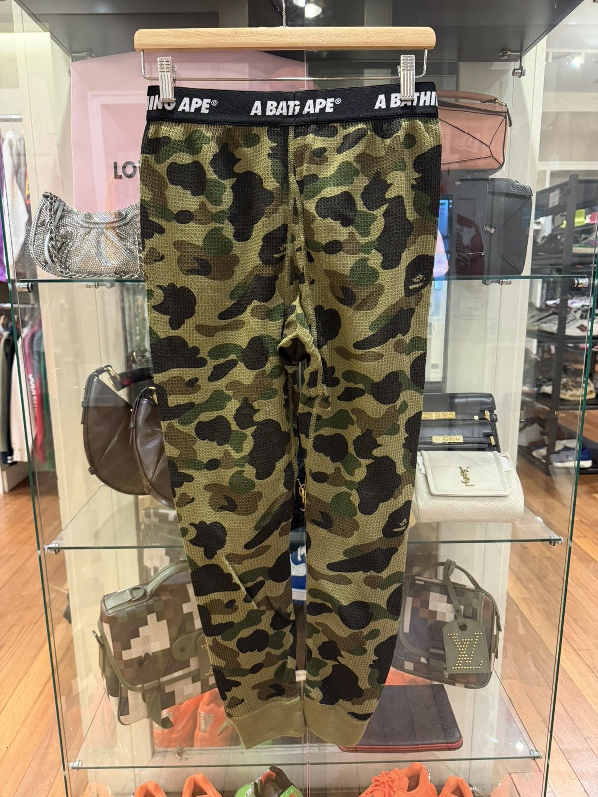 Bape Bape 1st Camo Thermal Long John Bottoms Size 28 - 2 Thumbnail