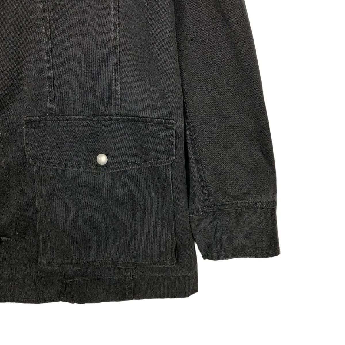 Japanese Brand 🔥VINTAGE CHORE BIKER JACKET JEANING GARAGE ISSEY MIYAKE Size US M / EU 48-50 / 2 - 4 Thumbnail