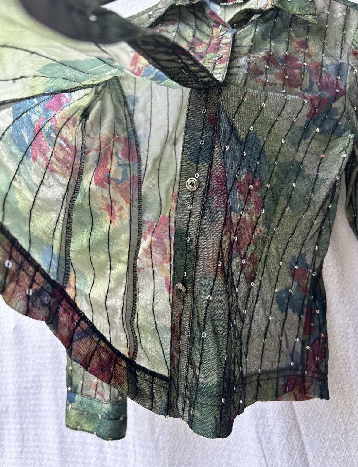 Japanese Brand Archive vampire shirt Size US M / EU 48-50 / 2 - 7 Thumbnail