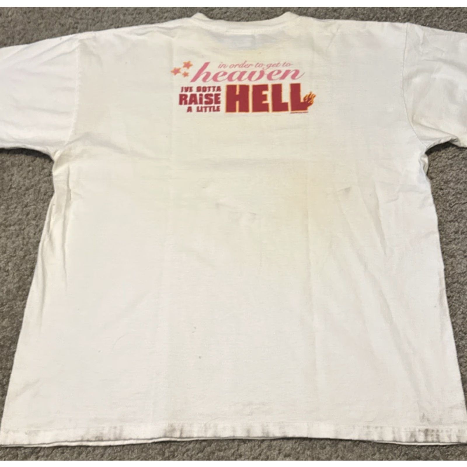 Vintage VINTAGE The Aussie T Company Burning It Up Play Like A Girl White T-Shirt XL Size XL / US 12-14 / IT 48-50 - 7 Thumbnail