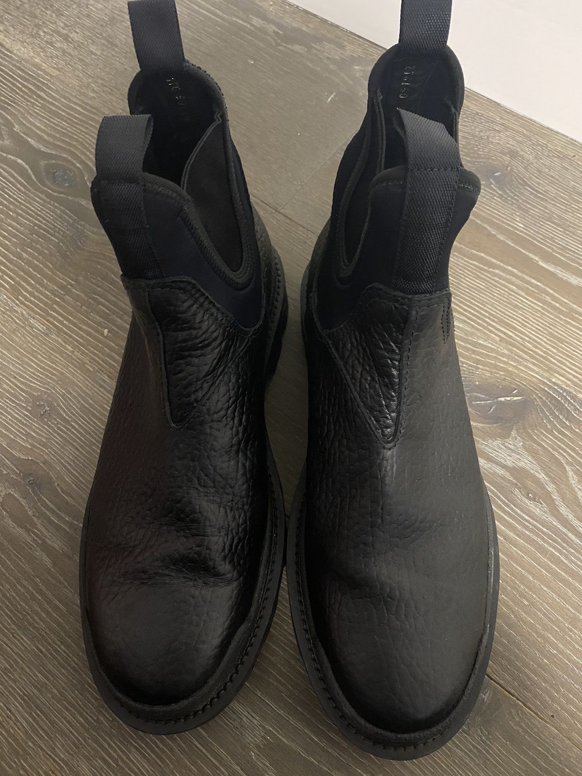 Prada × Vintage Prada 2TG150 Vintage Leather Half Boot  display picture 3