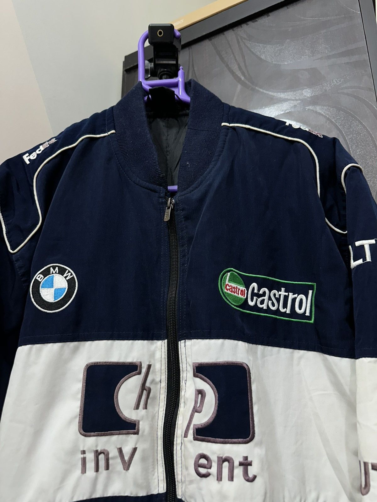 BMW Crazy Vintage Bmw Bomber Jacket 🏎️🏁 Size US S / EU 44-46 / 1 - 4 Thumbnail