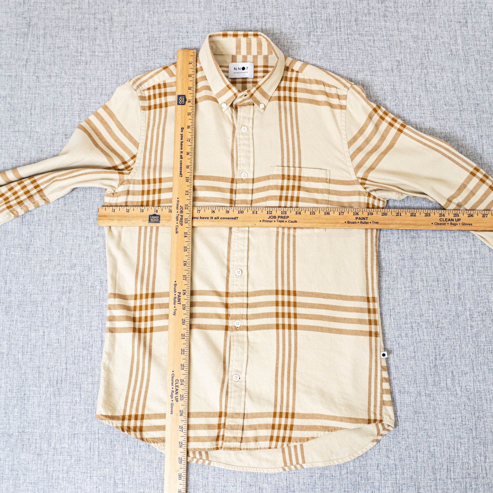 NN07 NN07 No Nationality Flannel Shirt Chemise Sixten Check S Size US S / EU 44-46 / 1 - 7 Thumbnail