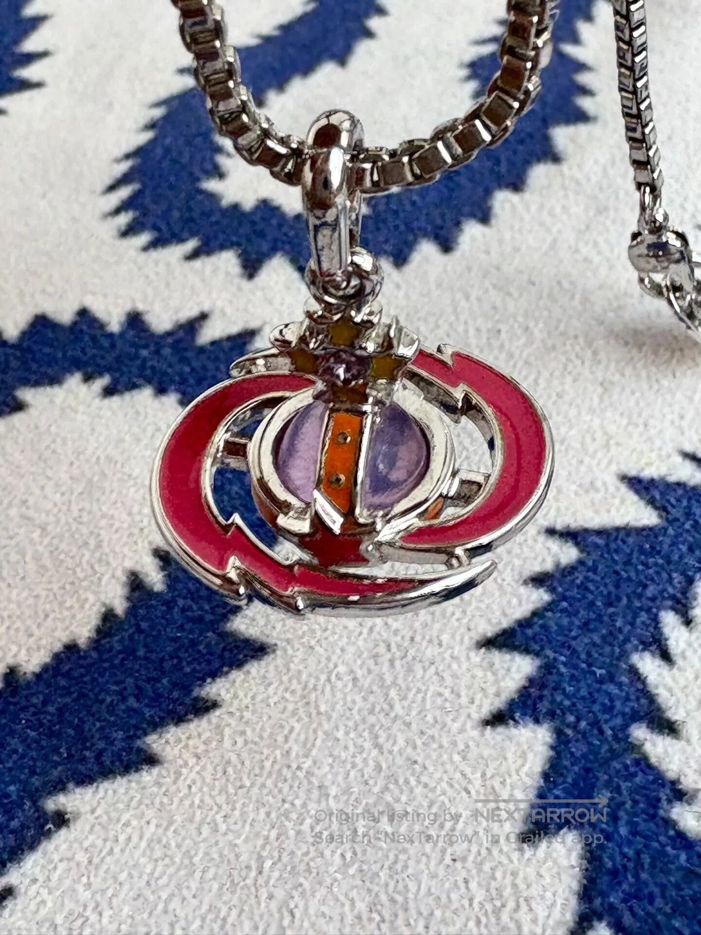 Vivienne Westwood Vivienne Westwood Purple Orb Necklace. Size ONE SIZE - 1 Thumbnail