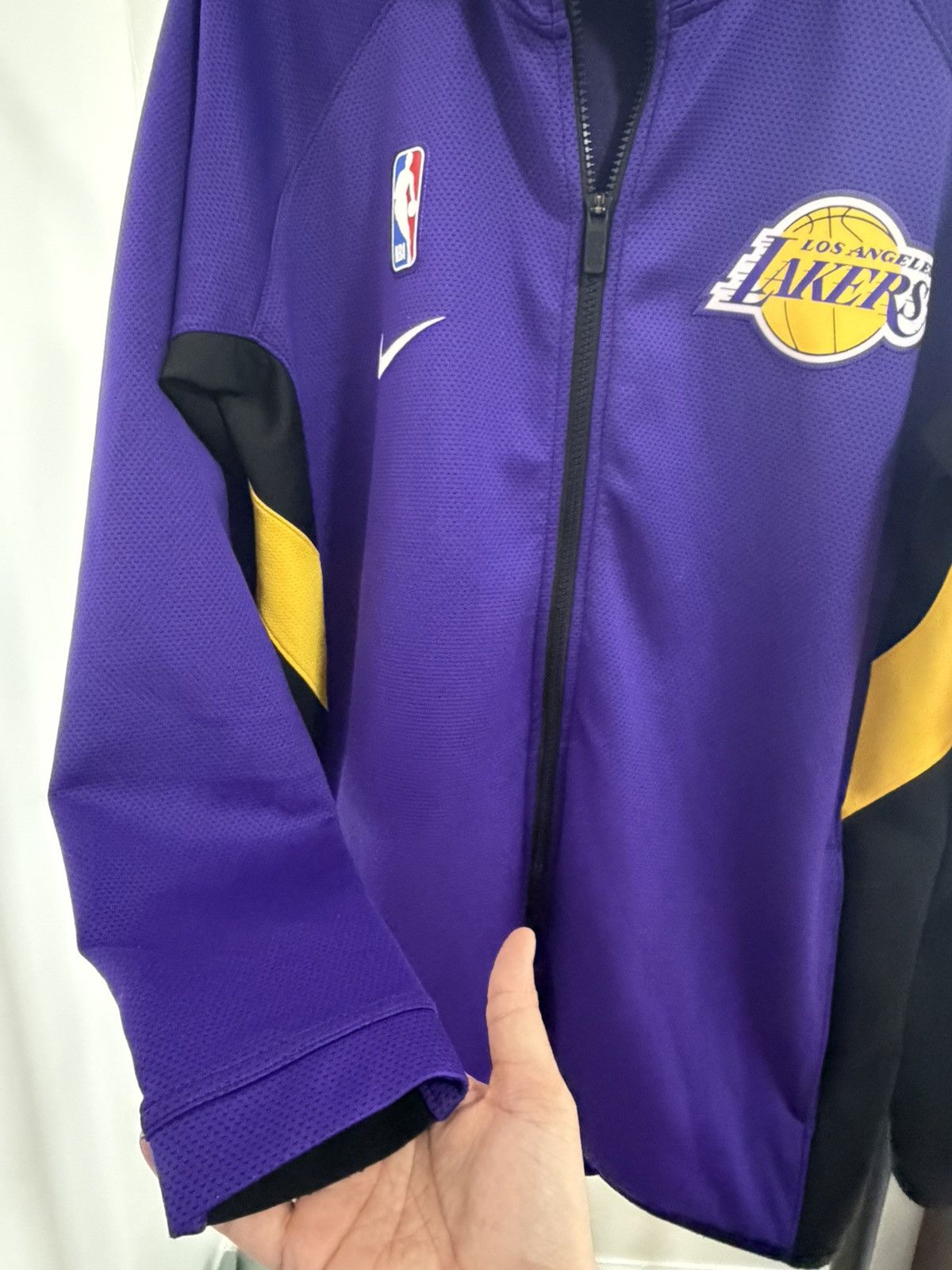 Nike Lakers Warm up Jacket Size US L / EU 52-54 / 3 - 7 Thumbnail