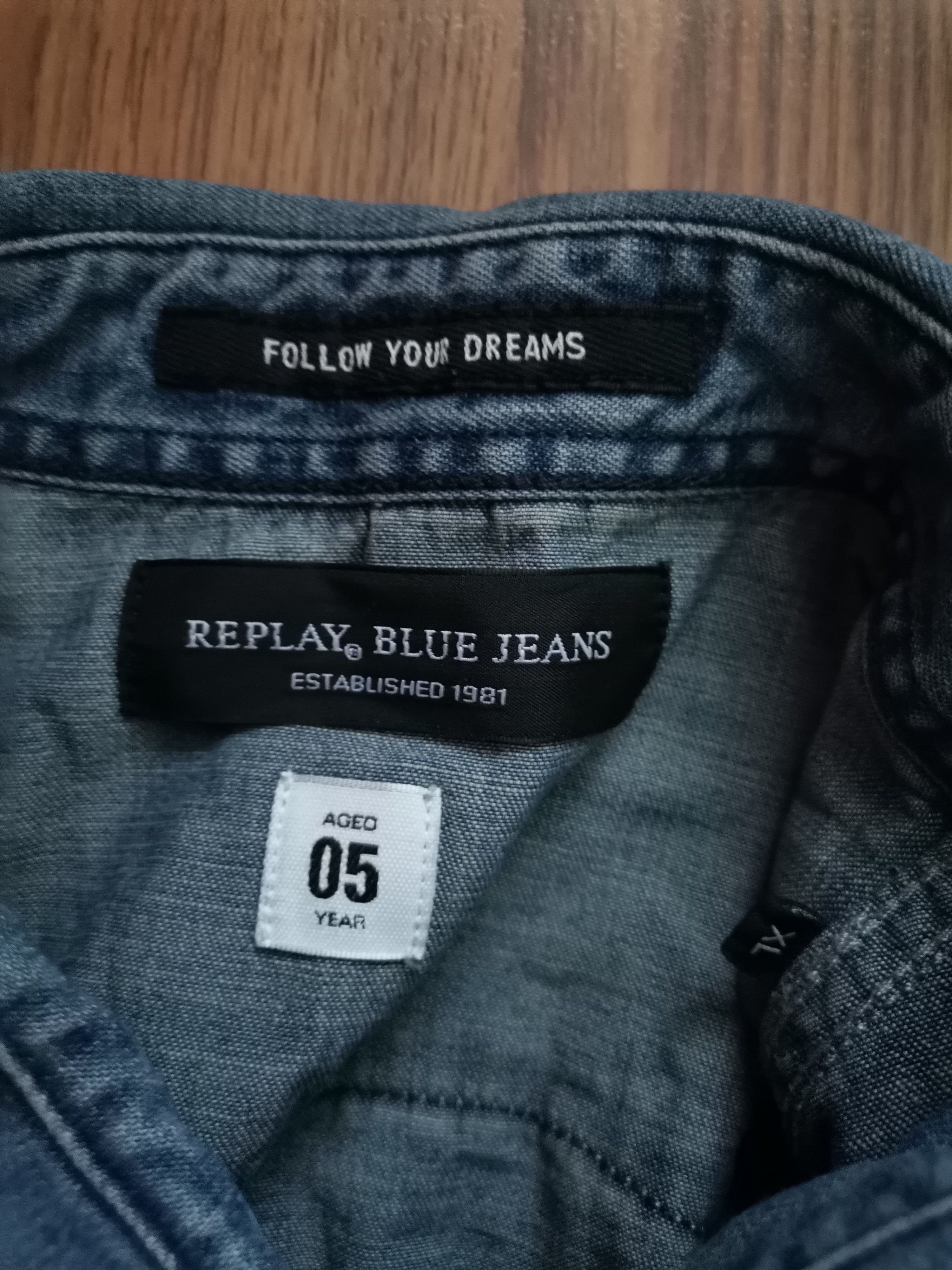 Replay Replay Denim Shirt Size US XL / EU 56 / 4 - 4 Thumbnail