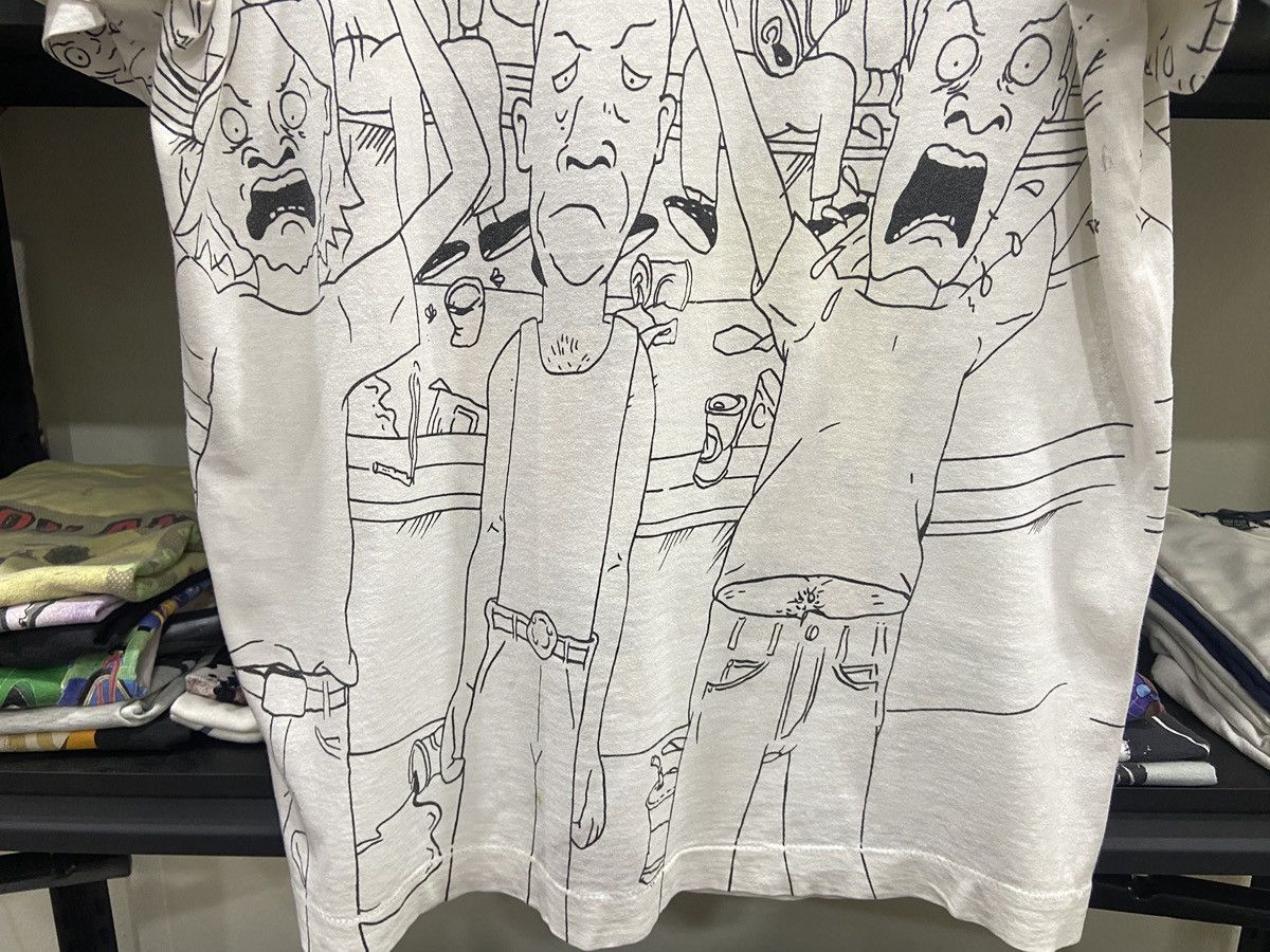 Band Tees × Vintage Vintage 90s Beavis and Butt-head MTV rock OVP Band TShirt Size US L / EU 52-54 / 3 - 8 Thumbnail