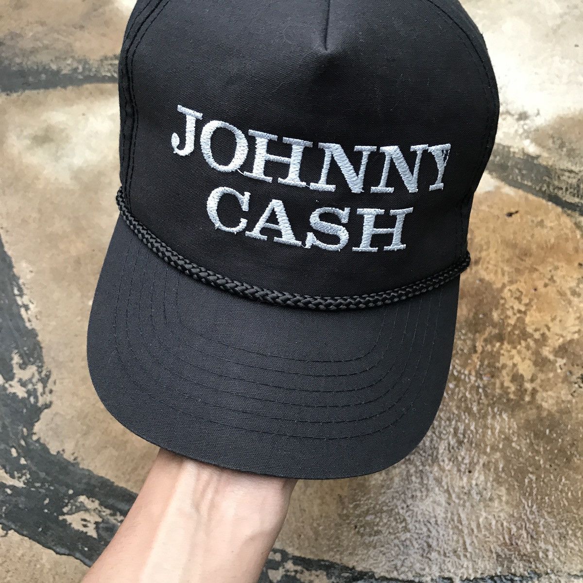 Vintage VINTAGE rope hat Johnny Cash youngan Size ONE SIZE - 4 Thumbnail