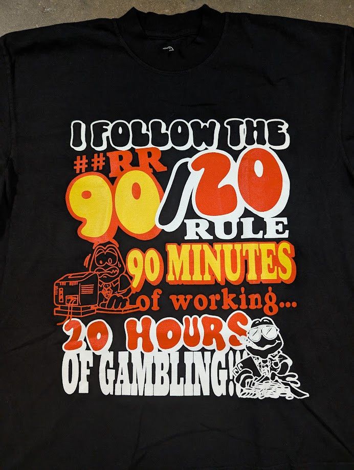Other Kankan ReallyRich RR 90/20 Gambling Tee Size US L / EU 52-54 / 3 - 2 Thumbnail