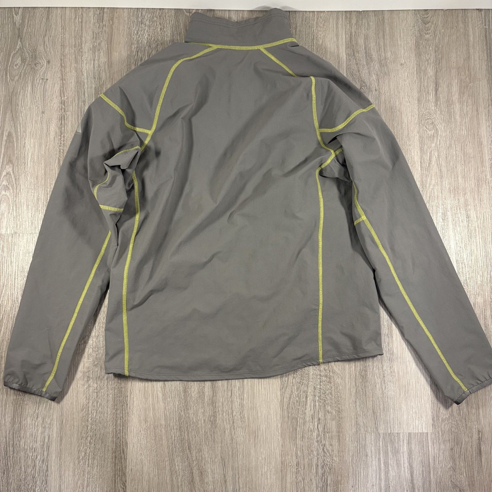 Eddie Bauer Eddie Bauer Men’s Full Zip Softshell Jacket Grey Neon Lime L Size US L / EU 52-54 / 3 - 8 Thumbnail