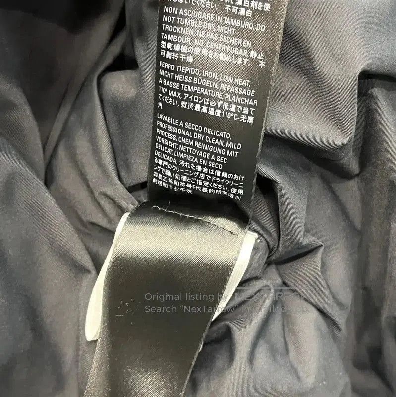 Balenciaga Balenciaga Black Logo Short Down Jacket. Size XL / US 12-14 / IT 48-50 - 5 Thumbnail
