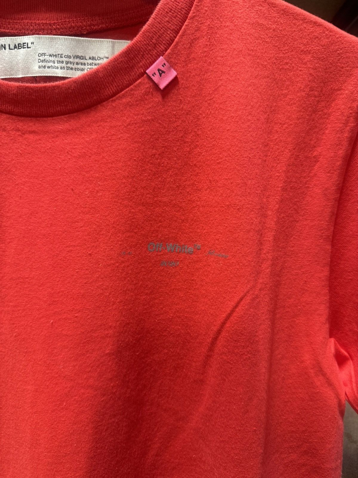 Off-White Off-White Arrow T-Shirt NEW 500$ Size US M / EU 48-50 / 2 - 3 Thumbnail