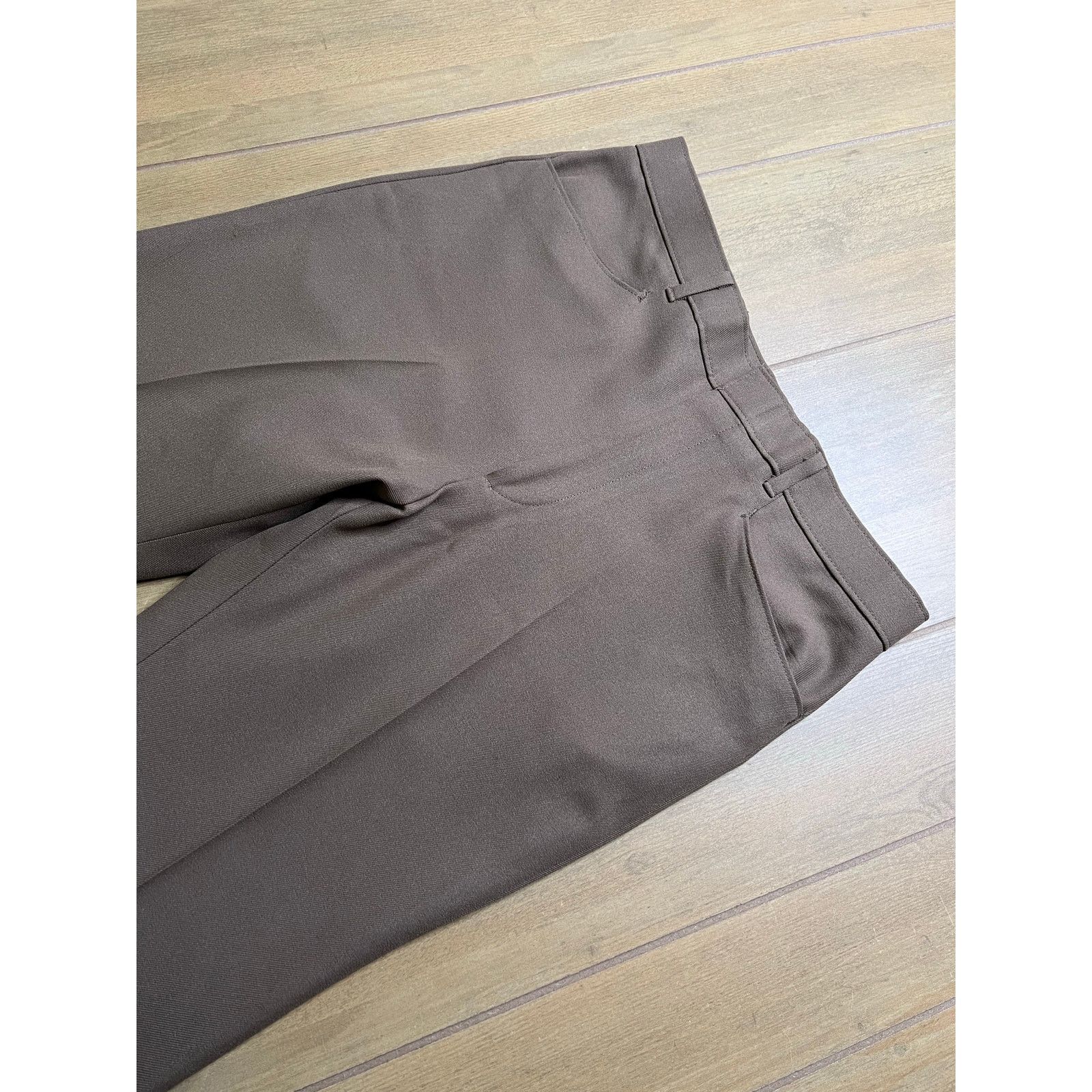 Levi's Vintage 80s Levi’s Action Slacks Brown Dress Pants Talon 34 Size US 34 / EU 50 - 4 Thumbnail