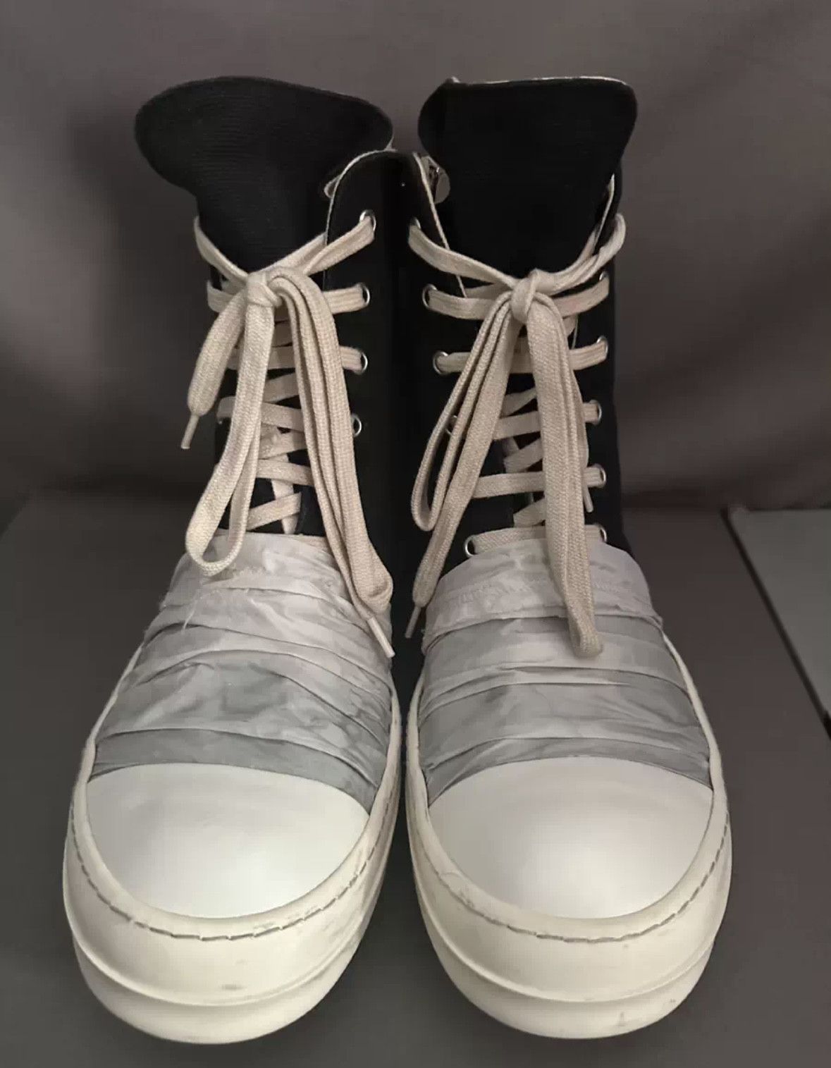 Rick Owens Rare Rick Owens Fish Skin Sneakers Size 39 Size US 7.5 / EU 40-41 - 2 Thumbnail