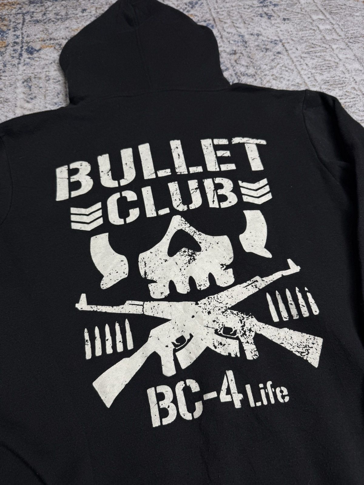 Japanese Brand Bullet clube skull art hoodie Size US XL / EU 56 / 4 - 6 Thumbnail