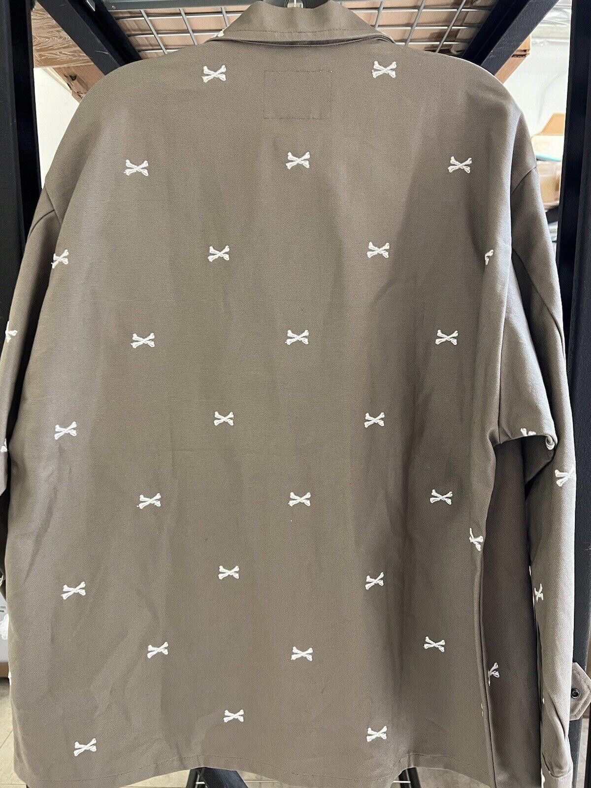 Designer WTAPS EX44 Collection Buds Bones Jacket Grey Size 02 M Size US M / EU 48-50 / 2 - 3 Thumbnail